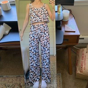 Free People Movement X Onzie Baha Two Piece Set in Retro S/M